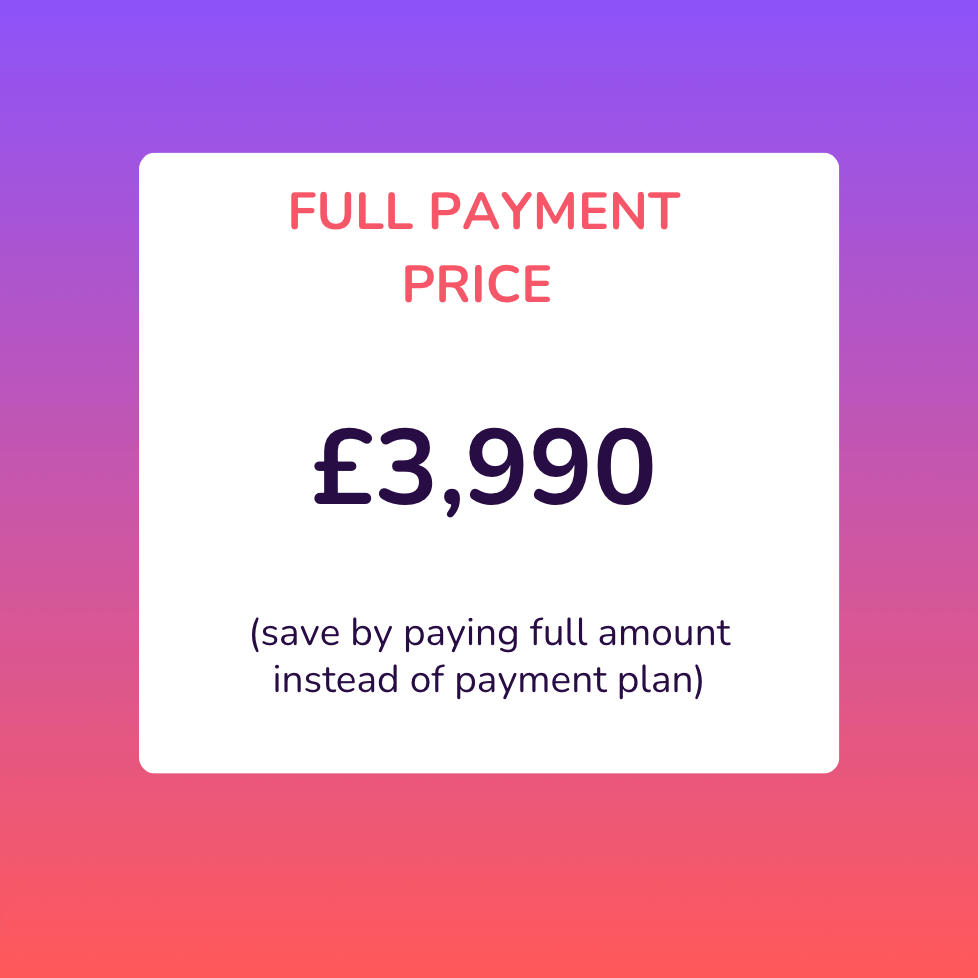 FULL PAYMENT PRICE